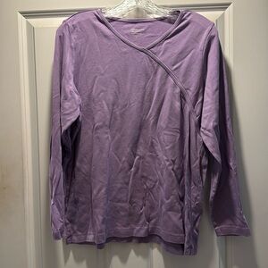 Coldwater Creek faux wrap top